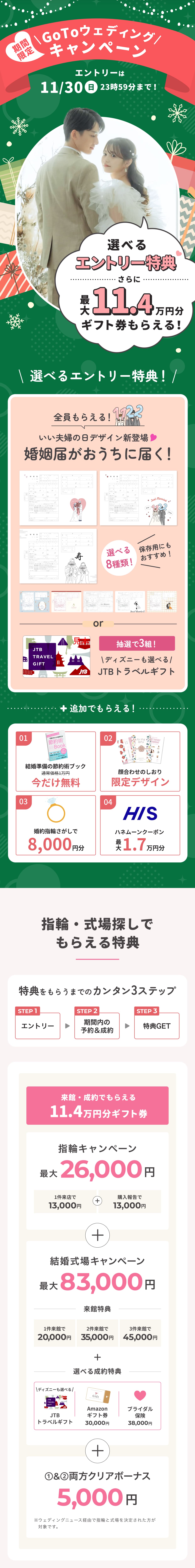 GO TO WEDDINGキャンペーン