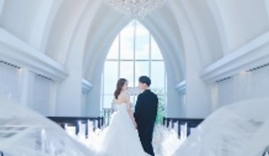 【今のふたりを記憶と記録に残す】フォトウエディングプラン!\大人気のチャペルで撮影ができる!/
