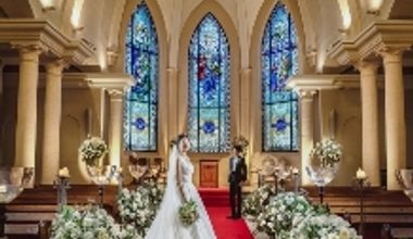 【本格的な教会挙式で憧れが叶う◎】ローズガーデンクライスト教会セットプラン☆