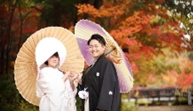 【10月~11月シーズン限定】色づく木々と秋風が彩る紅葉婚プラン