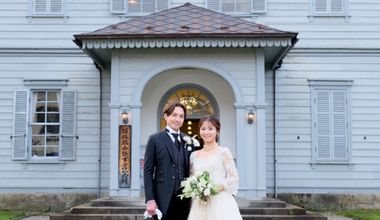 旧雄勝郡会議事堂レトロフォトプラン~洋装1着~