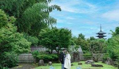 【2026年8月まで|40名:217万円~】一般非公開「月真院」のお庭を貸切で叶えるガーデン和婚式