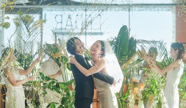 【通年◆挙式+披露宴】衣裳・ヘアメイク・装花・ケーキがついた充実プラン<50名/205万円~>