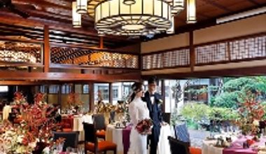 《早期割》【2026年10-11-12月】毎年人気の“秋婚”plan◇紅葉した日本庭園が望めるシーズン【50名】