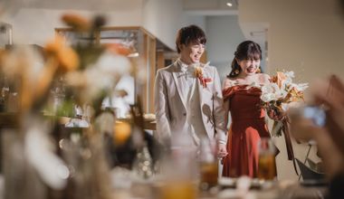 挙式+カジュアルカフェウェディングプラン!カラードレスへのお色直し付♪