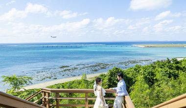 プライベートフォトウエディング ビーチ&ウミカジテラス撮影♪