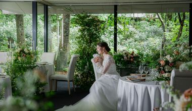 NEW!【26年4-6月】<60名213万/70名214万>
新緑×晴天率抜群の春*ドレス2着&教会式&広域送迎など全部込みプラン