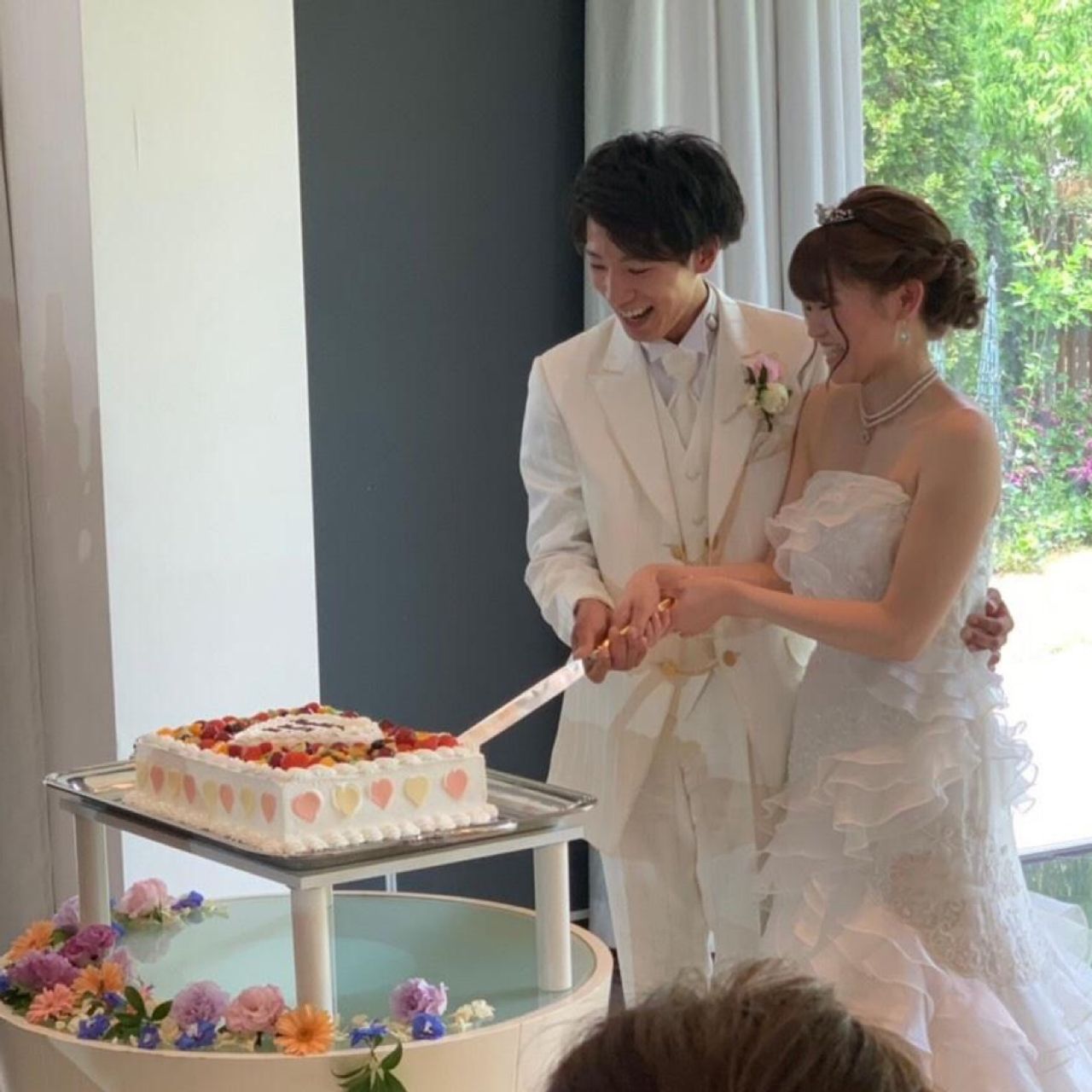 披露宴パーティのカバー写真