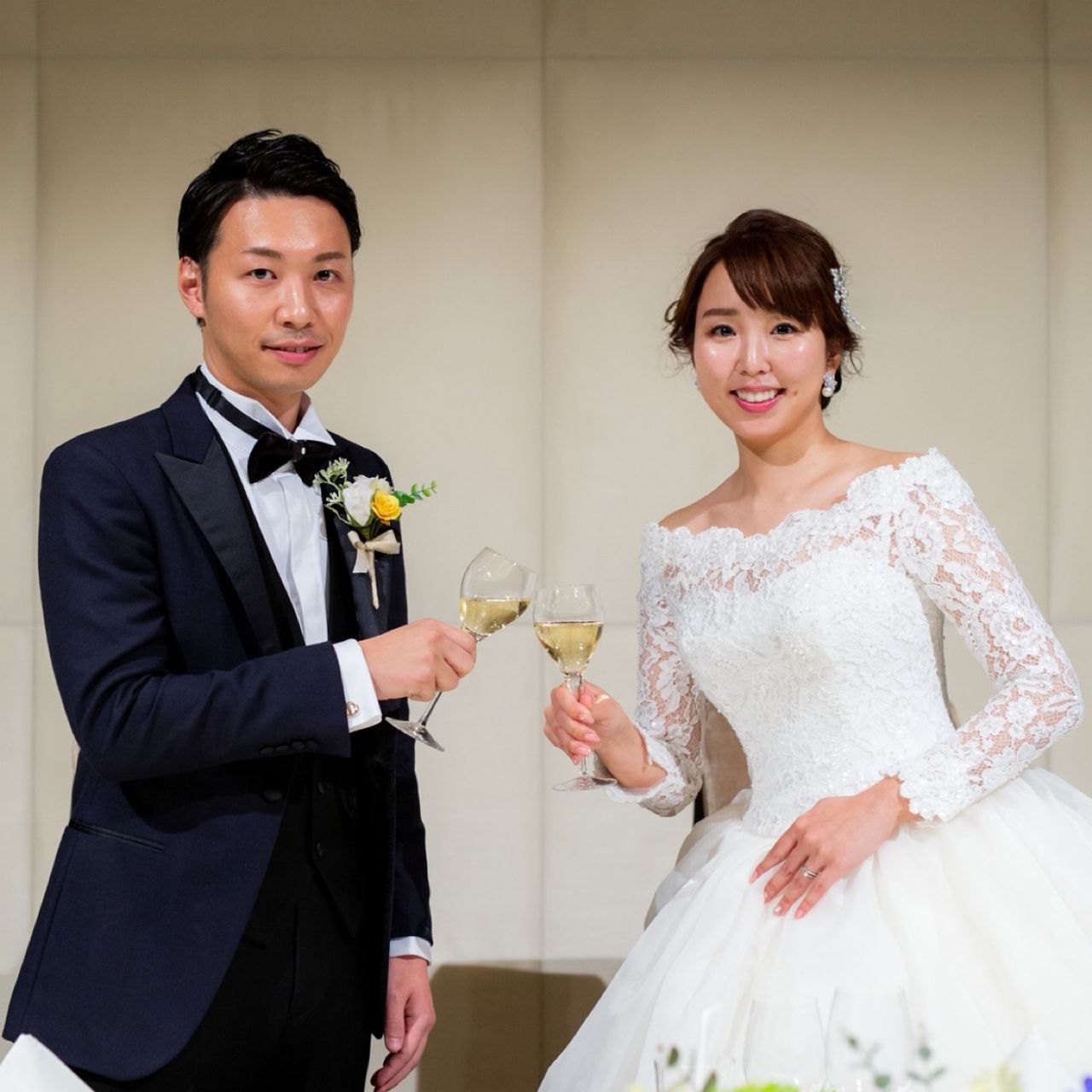 披露宴パーティのカバー写真