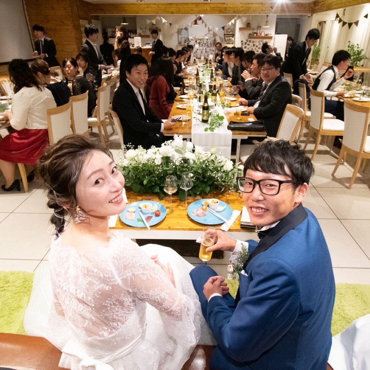 披露宴パーティのカバー写真