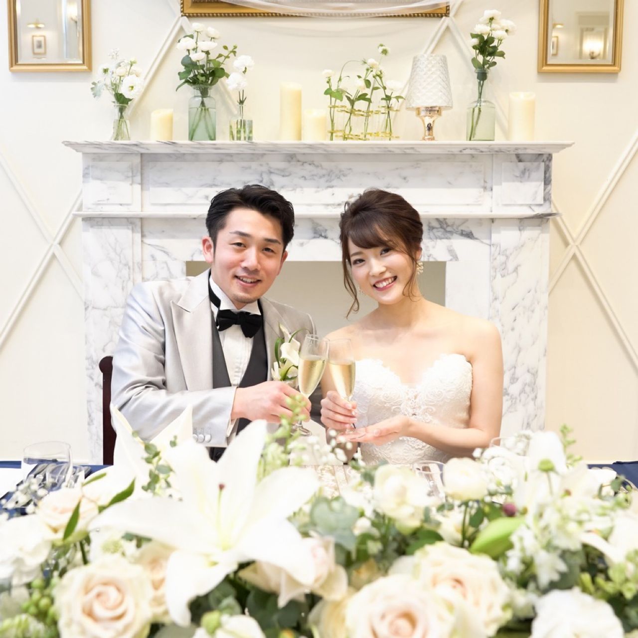 披露宴パーティのカバー写真