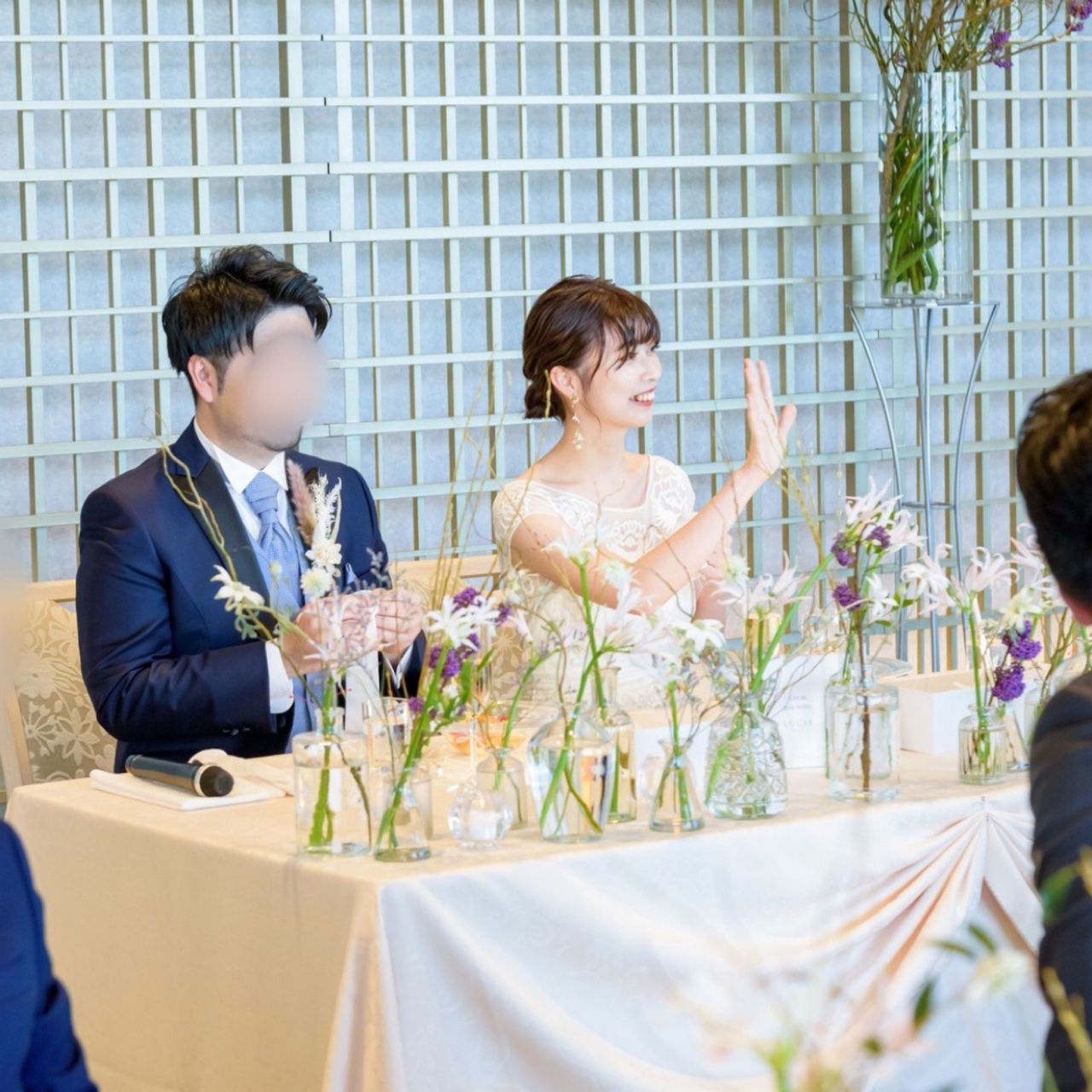 披露宴パーティのカバー写真