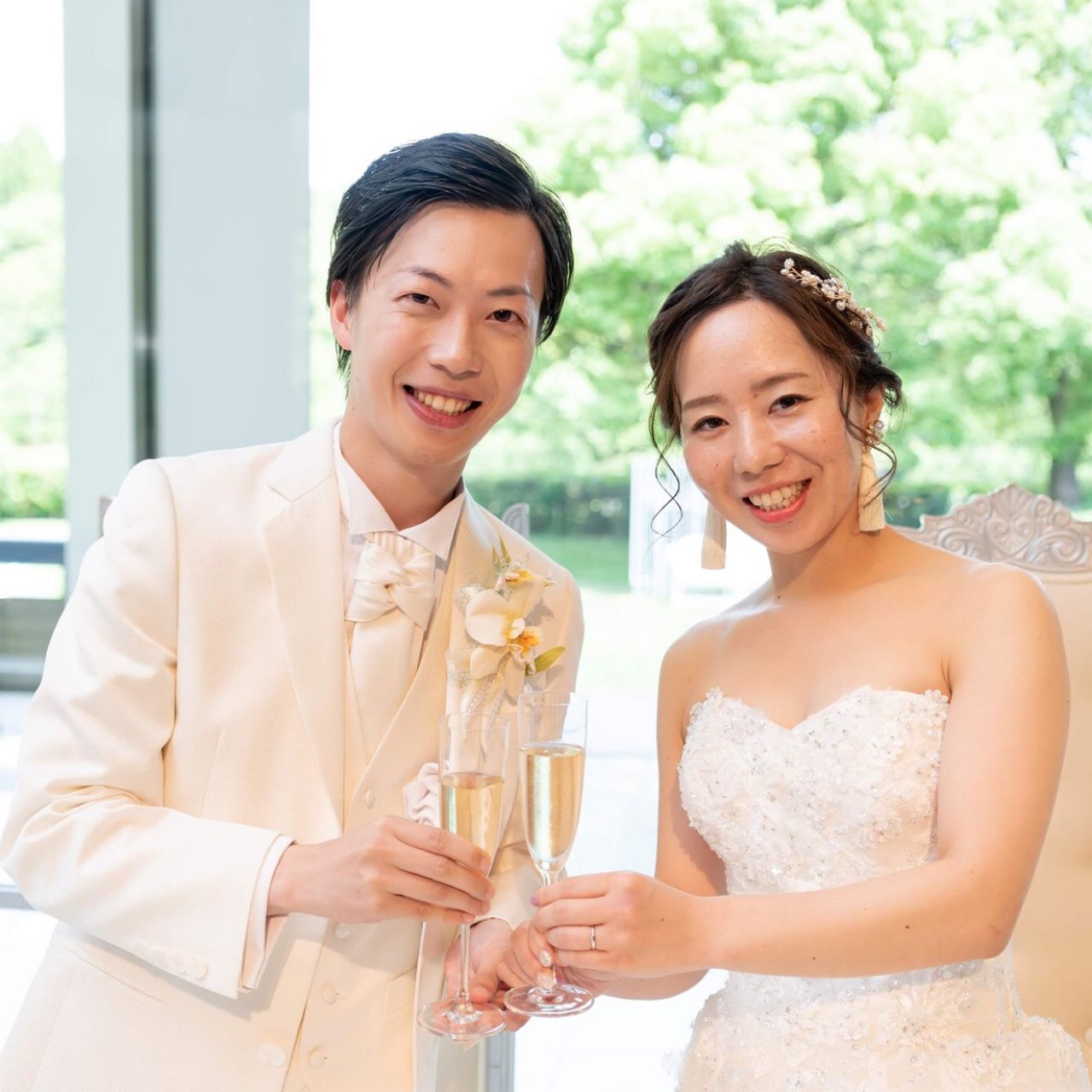 披露宴パーティのカバー写真