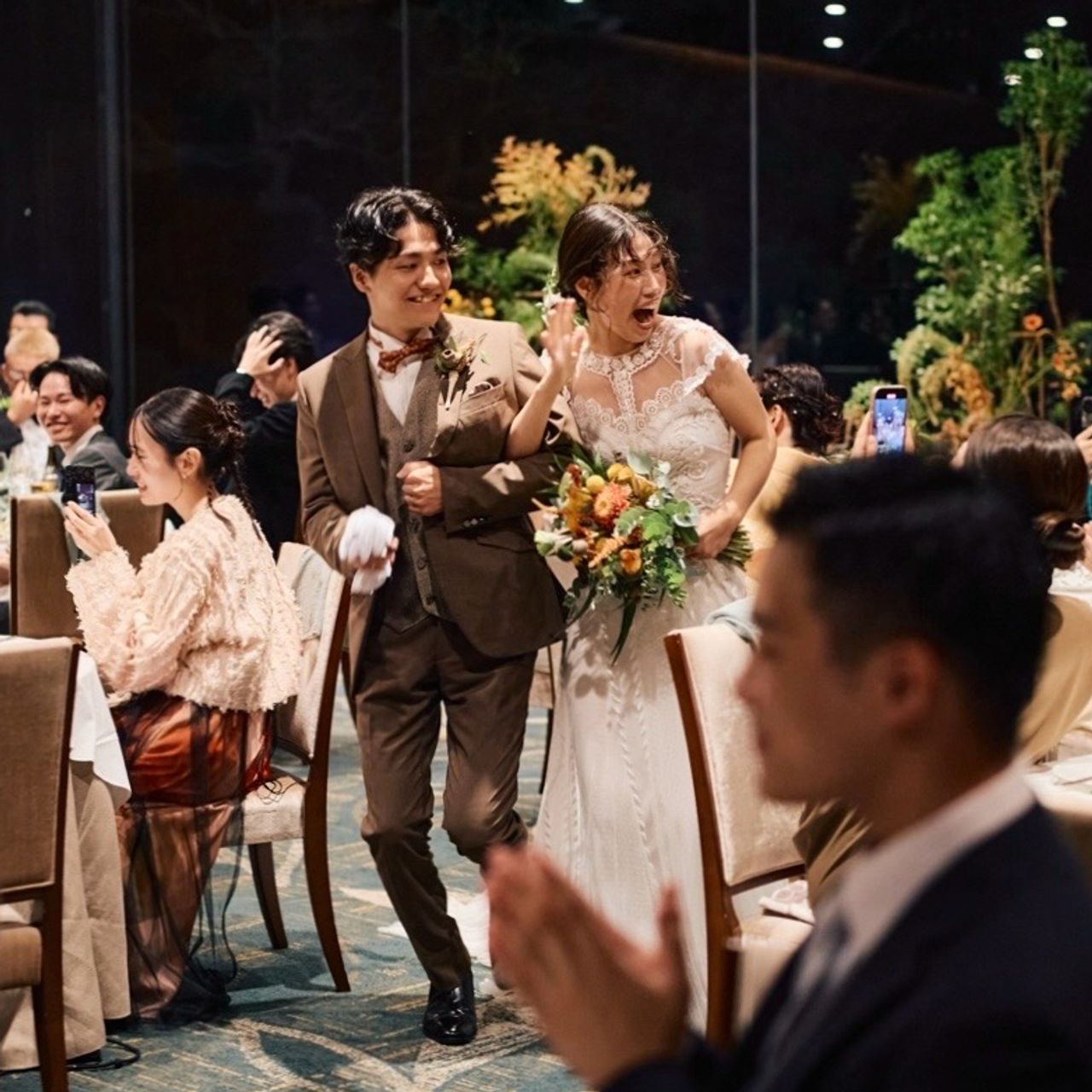 披露宴パーティのカバー写真