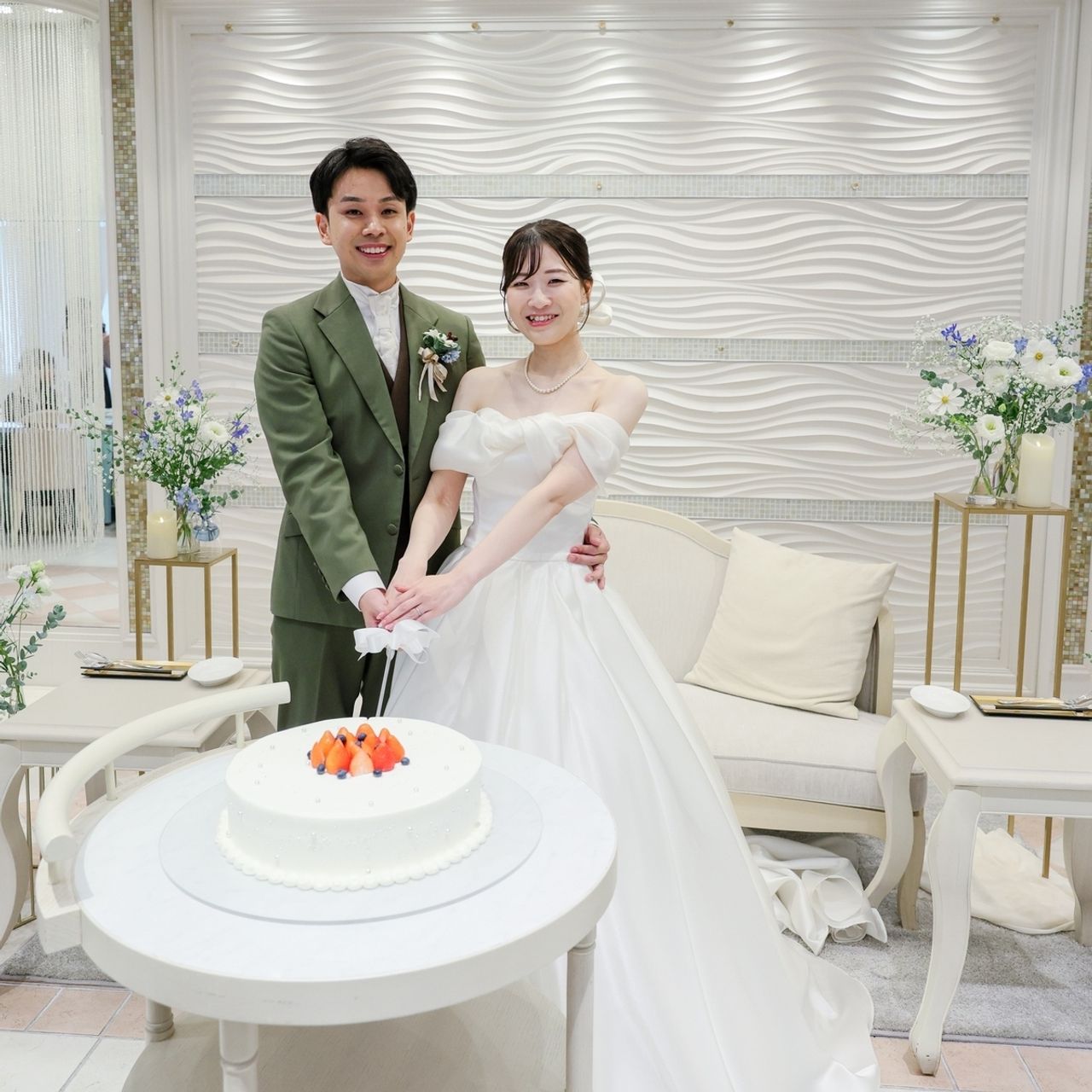 披露宴パーティのカバー写真