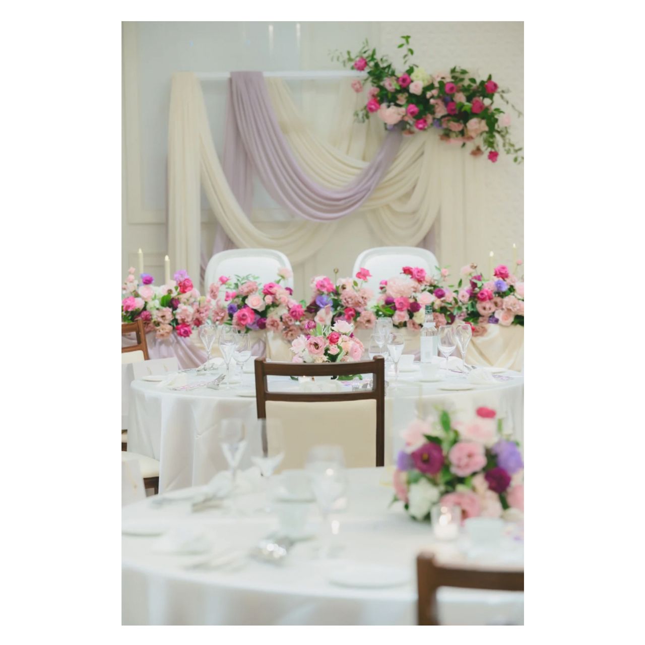 披露宴パーティのカバー写真