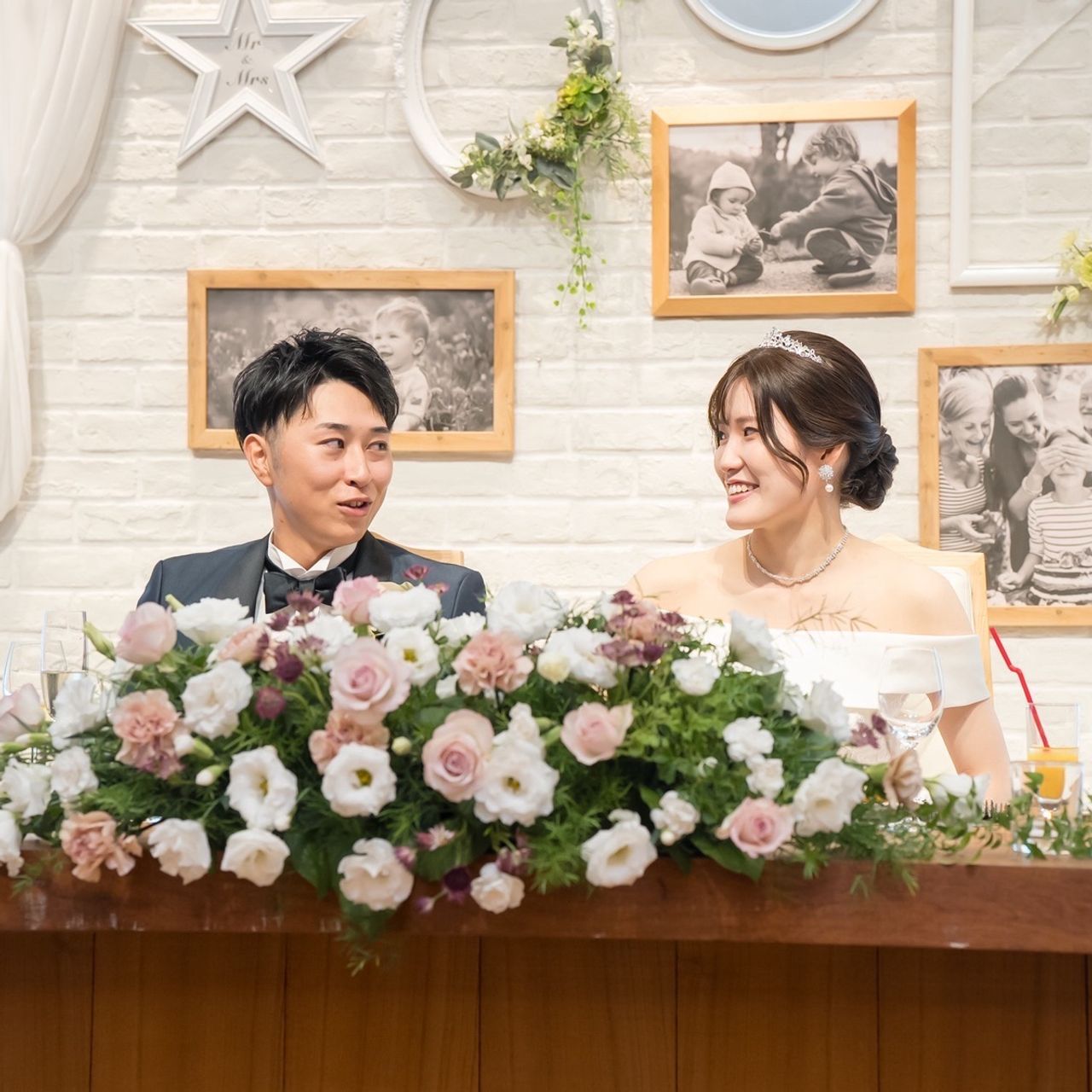 披露宴パーティのカバー写真