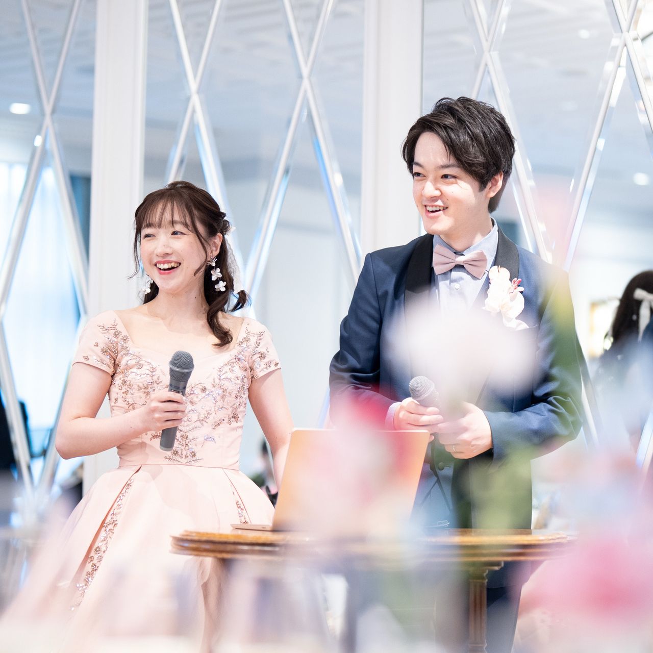 披露宴パーティのカバー写真