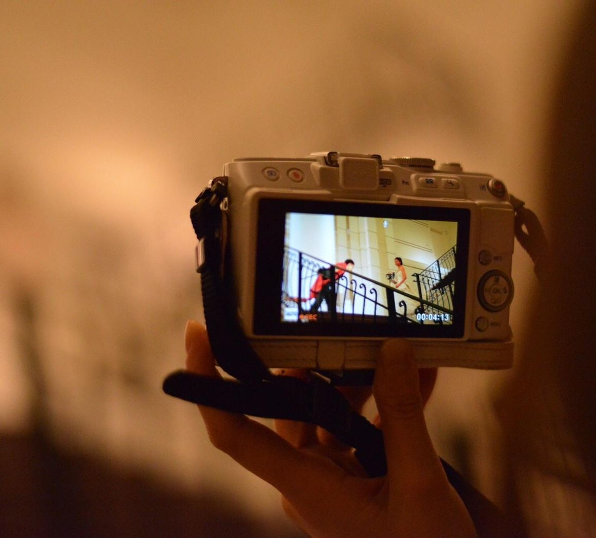 映画の世界の様なシーン