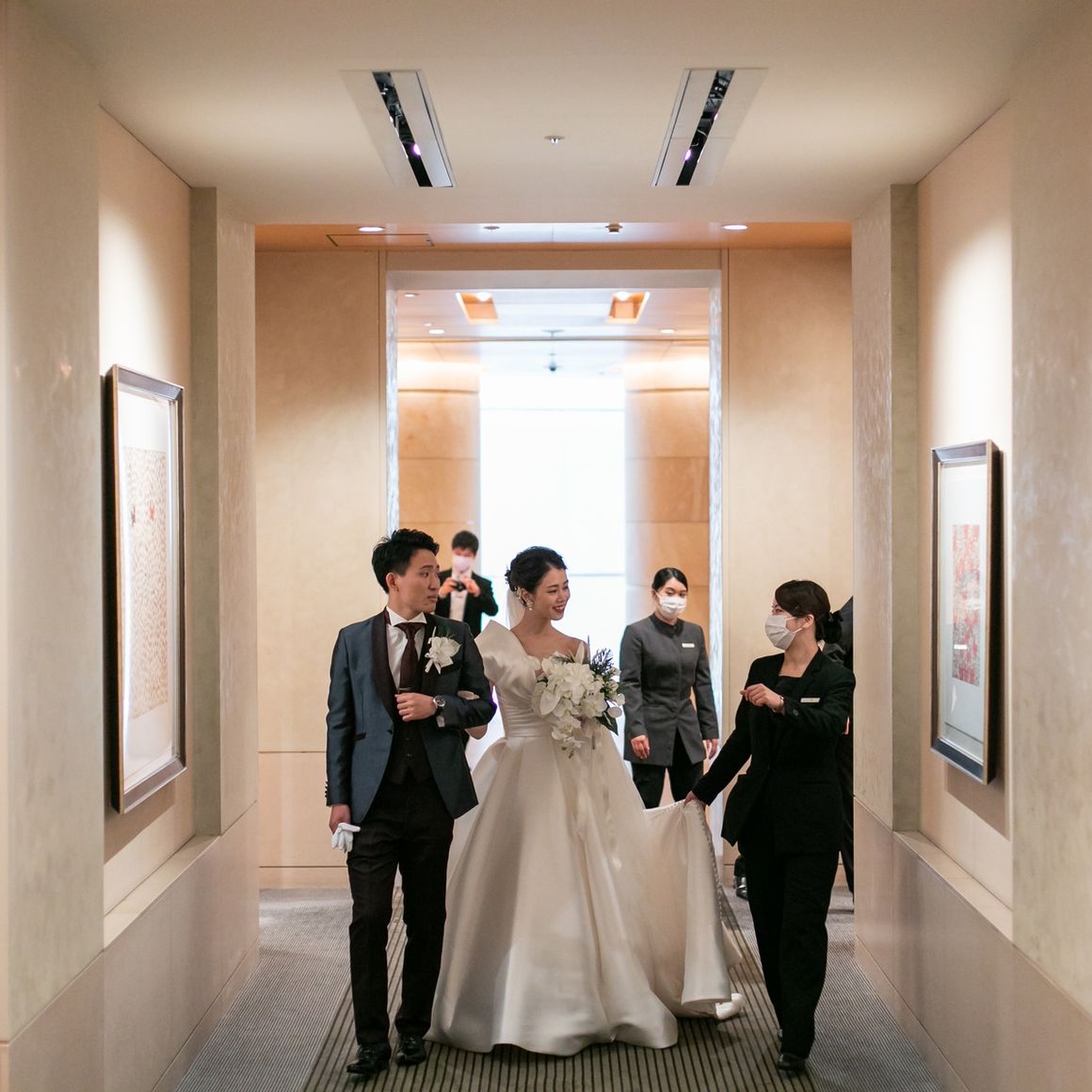 リハーサルへ向かう途中