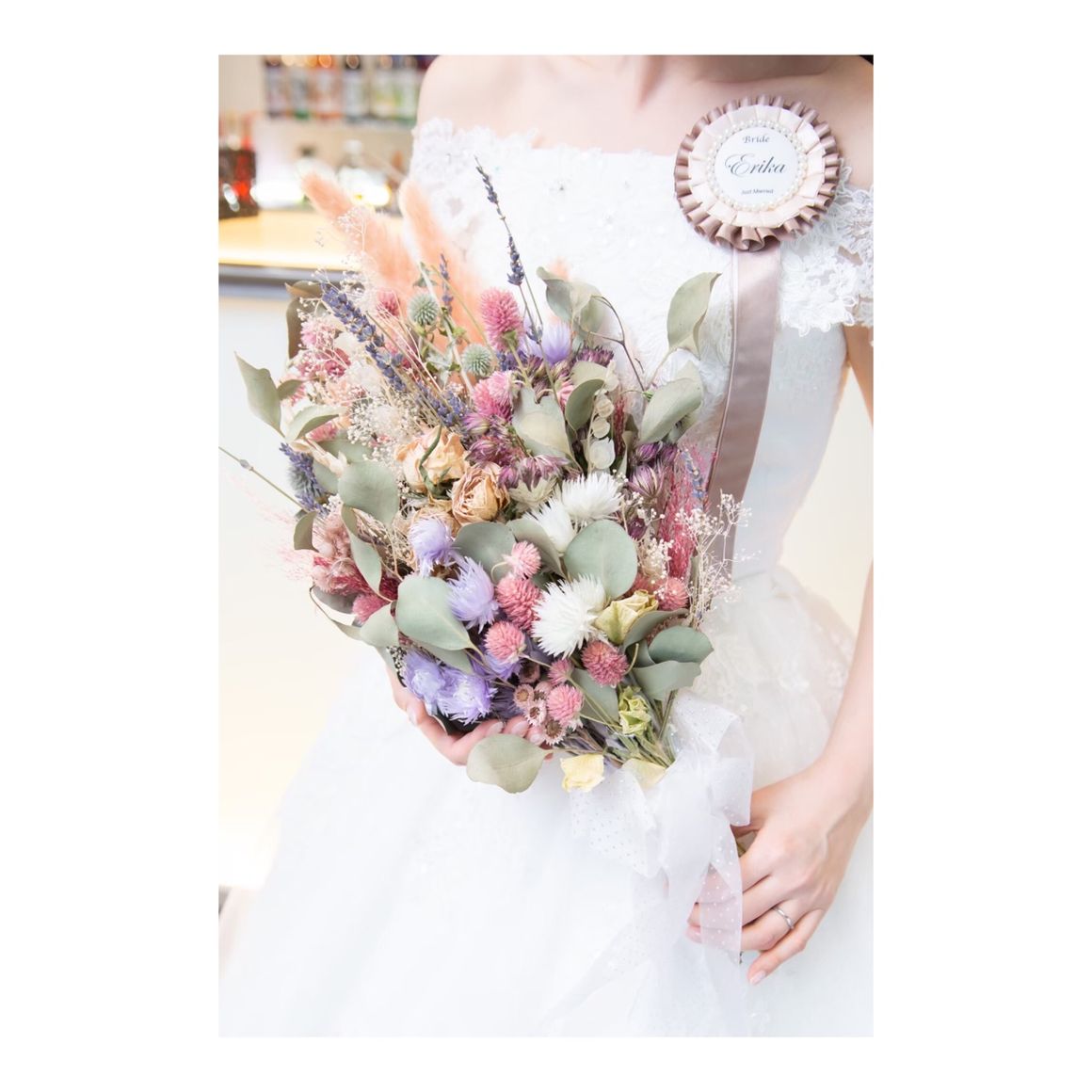 ドライフラワーブーケ