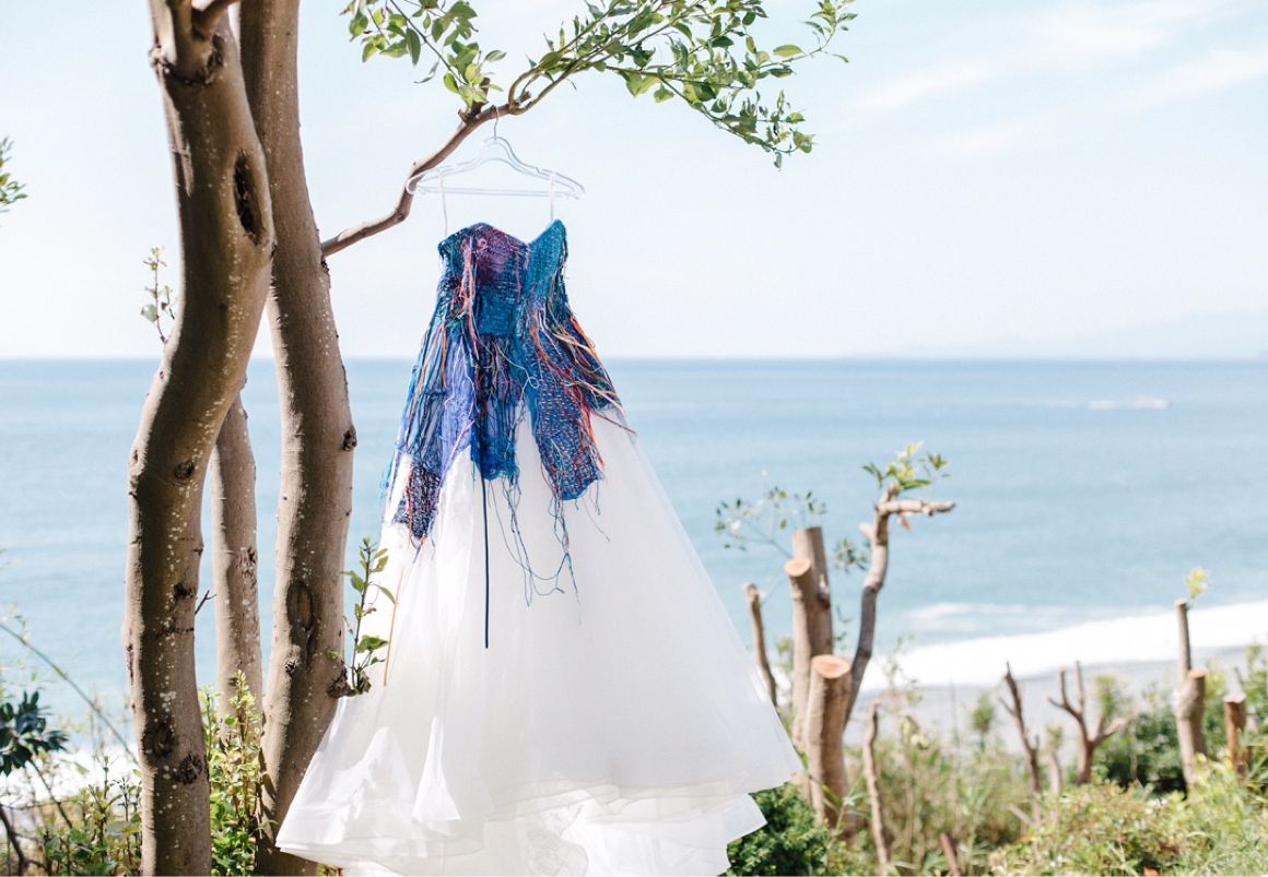 ファッションデザイナーの友人zaziquoにリデザインしてもらったドレス