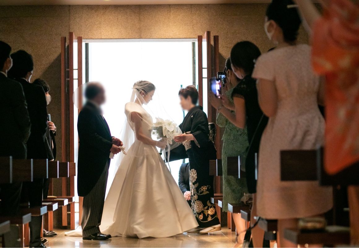 両親と私の3人がうつっていて、とてもお気に入り。