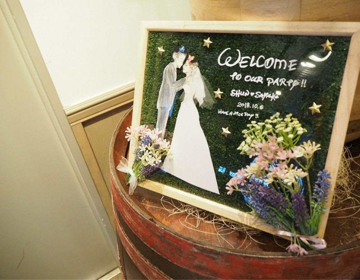 ウェルカムボード by.friend❦