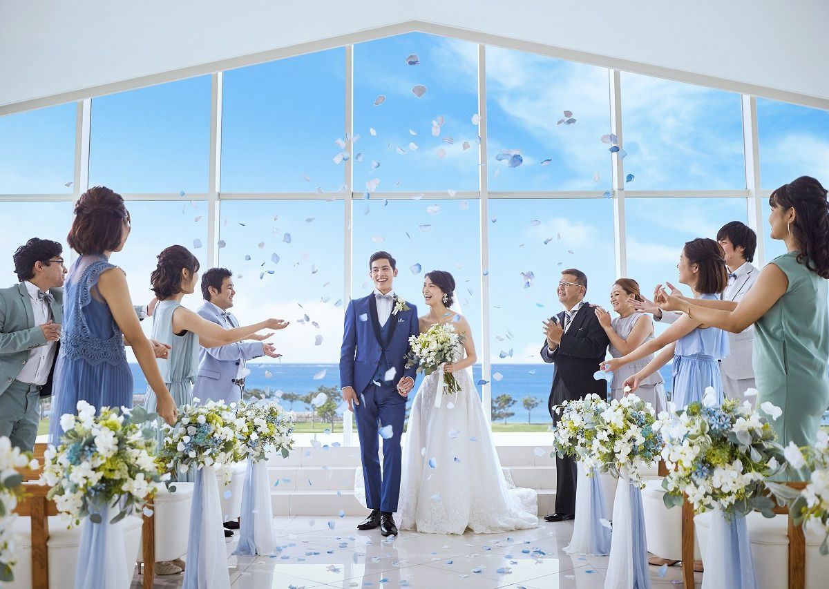 シー シェル ブルー/小さな結婚式(サザンビーチホテル＆リゾート)の公式写真1枚目