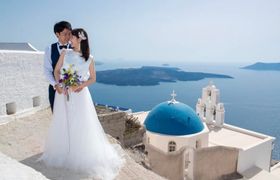 青と白の神秘の国ギリシャハネムーンへ!のアイキャッチ画像