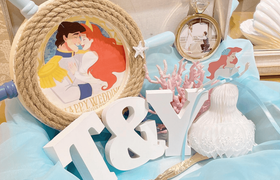 真似したい♡【リトルマーメイド】ウェディングが素敵すぎる♡のアイキャッチ画像