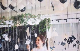 【ブラック×ホワイト】ウェディングでシンプルに上品にスタイリッシュにのアイキャッチ画像