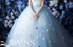 【オーバースカート・トレーン】YNS WEDDINGドレスカタログ＊のアイキャッチ画像