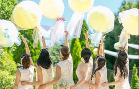 チュールバルーンのキュートなデザイン≪15選≫前撮りや結婚式の装飾にぴったり♡のアイキャッチ画像