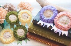 花嫁DIY*手作りの参考に♡可愛い『シフォンロゼット』特集♩のアイキャッチ画像