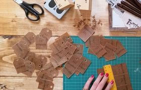 封筒やタグ作りに使いたい♩蝋引きで透け感のある紙を花嫁DIY♡のアイキャッチ画像