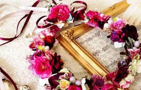 簡単にできる!おしゃれな《花冠》の作り方を解説♡のアイキャッチ画像