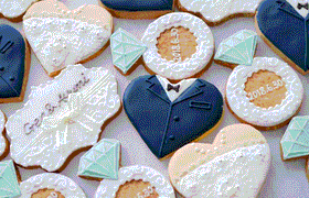 アイシングクッキーをプチギフトに♡結婚式におすすめデザイン10選のアイキャッチ画像
