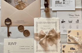 【最新版】結婚式のペーパーアイテムで人気のサイト18選♡のアイキャッチ画像