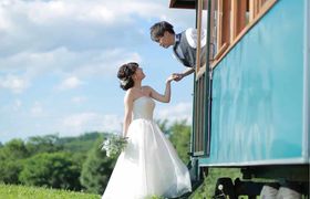 こんなの見たことない♡参考にしたいあっと驚く前撮りショット12選のアイキャッチ画像