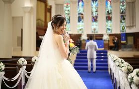 結婚式をアニヴェルセル ヒルズ横浜に決めた理由!迷った式場はどこ?ny0708weddingさんにインタビュー♡゛のアイキャッチ画像