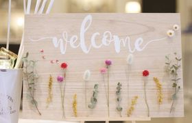 《標本風》が今きてる♡ナチュラル可愛いウェルカムボード *＊のアイキャッチ画像