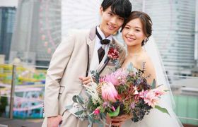 結婚式場をグランドオリエンタル みなとみらいに決めた理由!迷った式場はどこ?wedyu_maさんにインタビュー♡のアイキャッチ画像