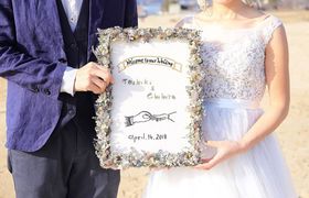 3Dが可愛い♡額縁×お洒落フラワーを使ったウェルカムボード15選のアイキャッチ画像