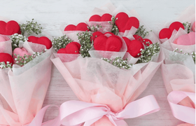 海外で流行中！*＊【マカロンブーケ】が結婚式ギフトにぴったり♡のアイキャッチ画像