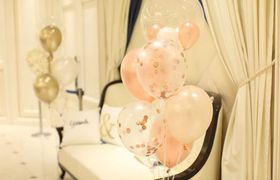 紙ふぶき入りの風船【コンフェッティバルーン】を100均で花嫁DIY♡のアイキャッチ画像