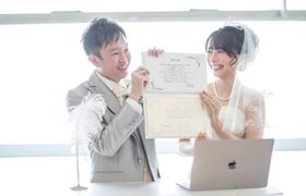 結婚式の新しい形?オンラインウェディングを挙げた花嫁さんにインタビュー!のアイキャッチ画像