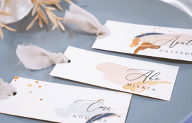 トレンド花嫁様から大人気！ウェディングアイテム作家・mierakue weddingさんが手掛ける結婚式におすすめの作品たち♡のアイキャッチ画像