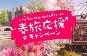 WNユーザー限定【最大47,000円】キャッシュバック！HIS＊春旅応援クーポン特集のアイキャッチ画像