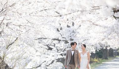 【2027年３～５月】憧れの桜＆新緑を最優先確保！早割特典×じっくり準備で叶える春ウエディングプラン
